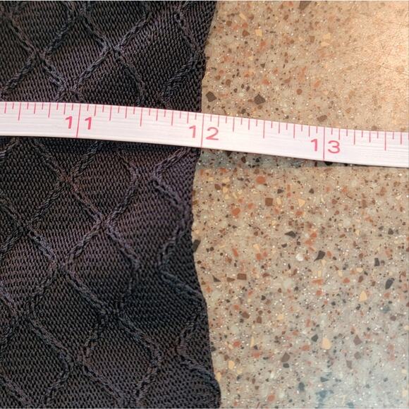 VINTAGE Alaïa Alaia Paris Black Fit and Flare Knit Dress, Sz 40FR / US 8 - Picture 15 of 16